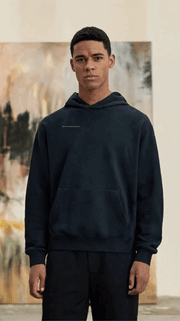 Black Ether Organic Hoodie